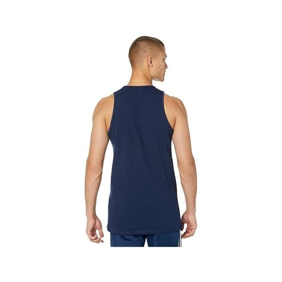 ***ADIDAS MENS NAVY BLUE LOGO TANK SIZE XXL - Picture 2 of 6